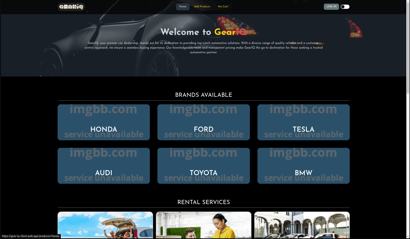 Gear-IQ Corporate Website